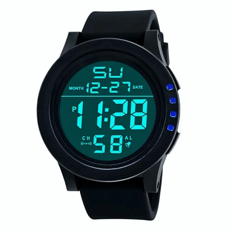 

Outdoor Sports Mens Watches Classic Dual Display Digital Watch for Men Waterproof Fashion Male Wristwatches Clock Dropshipping