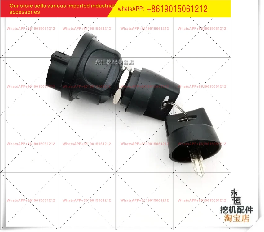 1 piece Excavator Parts Suitable for  SY16 26 35 50U Micro Excavation Ignition Switch Start Switch 95060-24