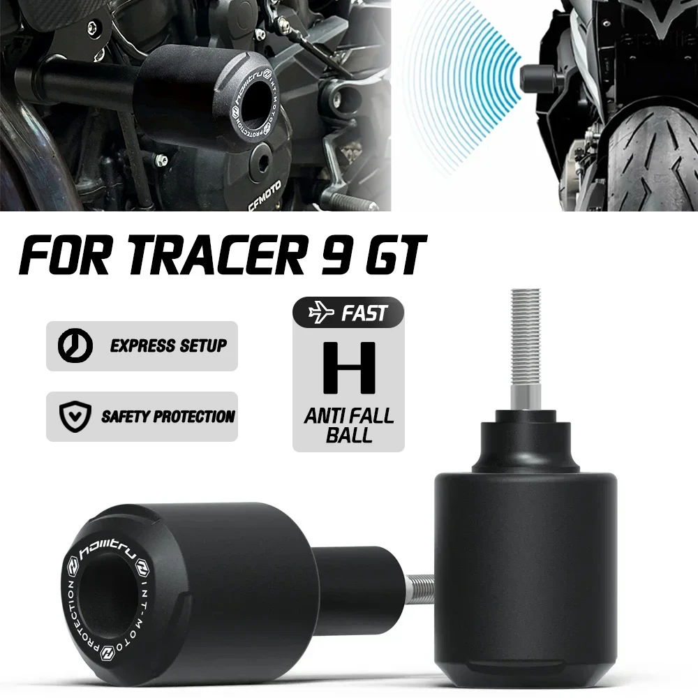 

Для Yamaha Tracer 9 GT 2021-2024 рама мотоцикла, слайдер вилки, защита двигателя, комплект накладок для защиты двигателя