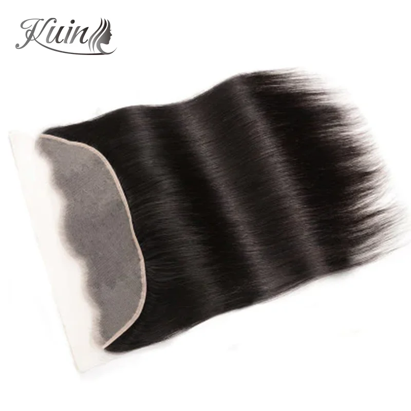 13x4 Ear To Ear Frontal Pre Plucked Hairline Transparent Lace Frontal Virgin Straight Human Hair NaturaI Invisible Melt Skin