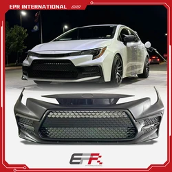 For Corolla accessories for 19-22 Toyota Corolla Auris E210 Sedan Hatchback SE front bumper OEM PP accessories