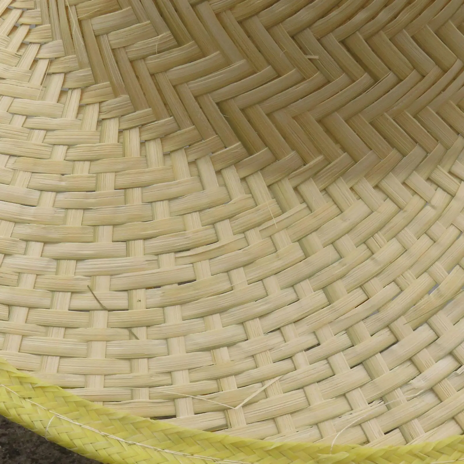 Bamboo Braided Hat, Farmer Hat for Summer Outdoor Farming, DIY