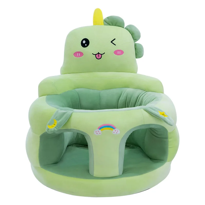 

Baby Sofa Baby Sits Upright Raised Backrest Does Not Harm The Spine Plush Seat Stool Designed To Prevent Falls