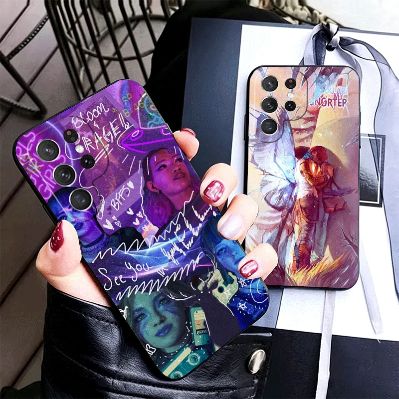 Life Is Strange Silicone Phone Case for Samsung Galaxy S24 S26 Ultra S25 Edge S23 Plus S22 + S21 S20 FE 5G Black Soft Cover Gala