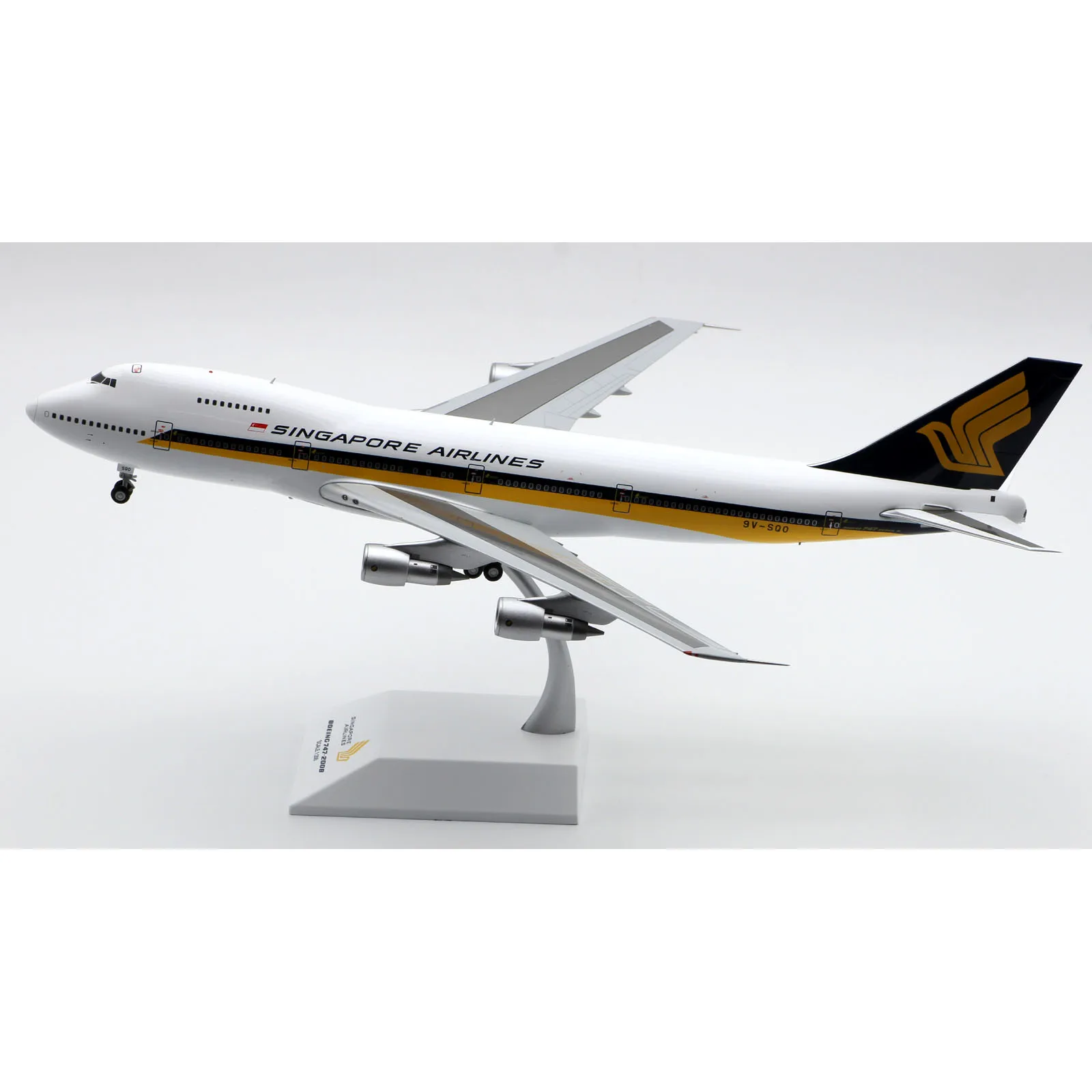 

EW2742002 Коллекционный самолет из сплава в подарок JC Wings 1:200 SINGAPORE AIRLINES Boeing B747-200 Литая под давлением модель самолета 9V-SQO