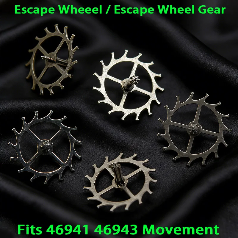1/2/5 PCS 46941 46943 Escape Wheel For Oriental Double Lion 46941 46943 Movement Repair 46941 Escape Wheel Gear Accessories