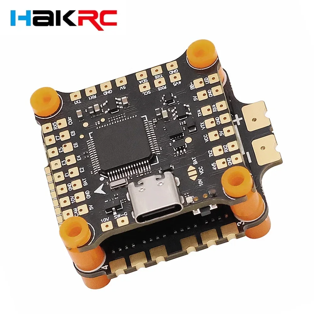 

HAKRC F405 V2 F4 Flight Controller Dual BEC W/ 45A / 50A / 60A / 65A 4in1 ESC DShot 150/300/600/1200 PWM for RC FPV Racing Drone