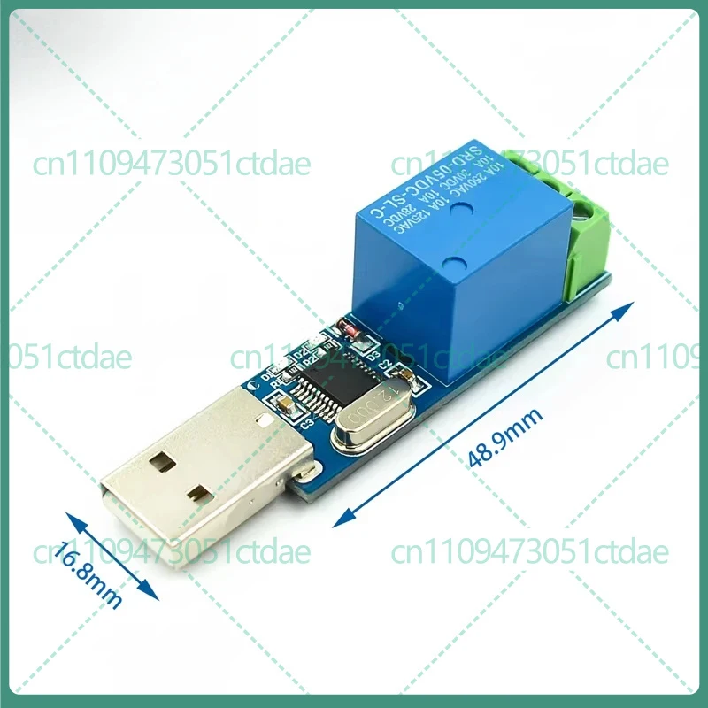 5-25pcs For LCUS-1 LCUS-2 USB Serial Relay Module PLC Smart Switch