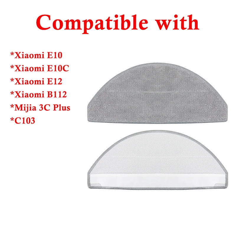 ل Xiaomi S20 E12 E10 B112 مكنسة كهربائية روبوتية قابلة للغسل ممسحة القماش استبدال الملحقات #2