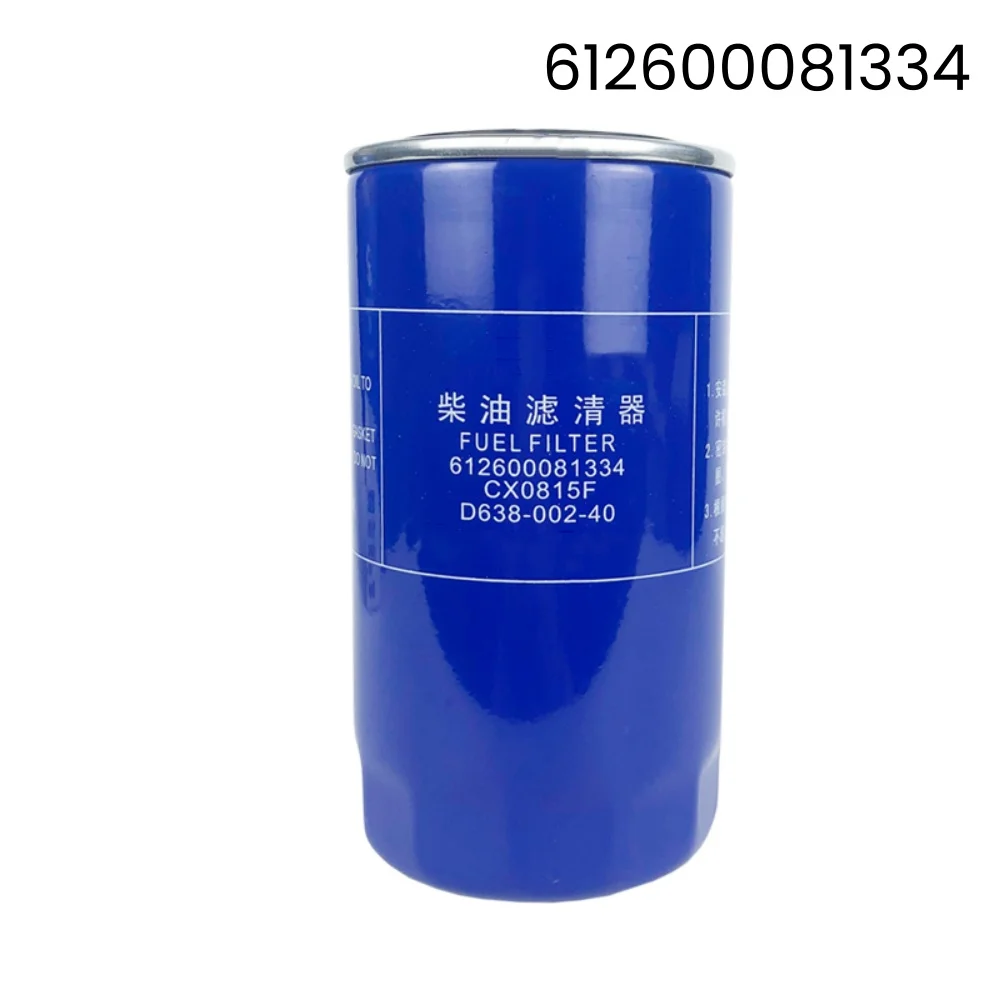 Fuel Filter 612600081334 FF5622 CLX-251L CX0815 R010036 BF9815 TF-8918 UCX-6626 UC-5923 For WEICHAI HOWO MAN Diesel Filter