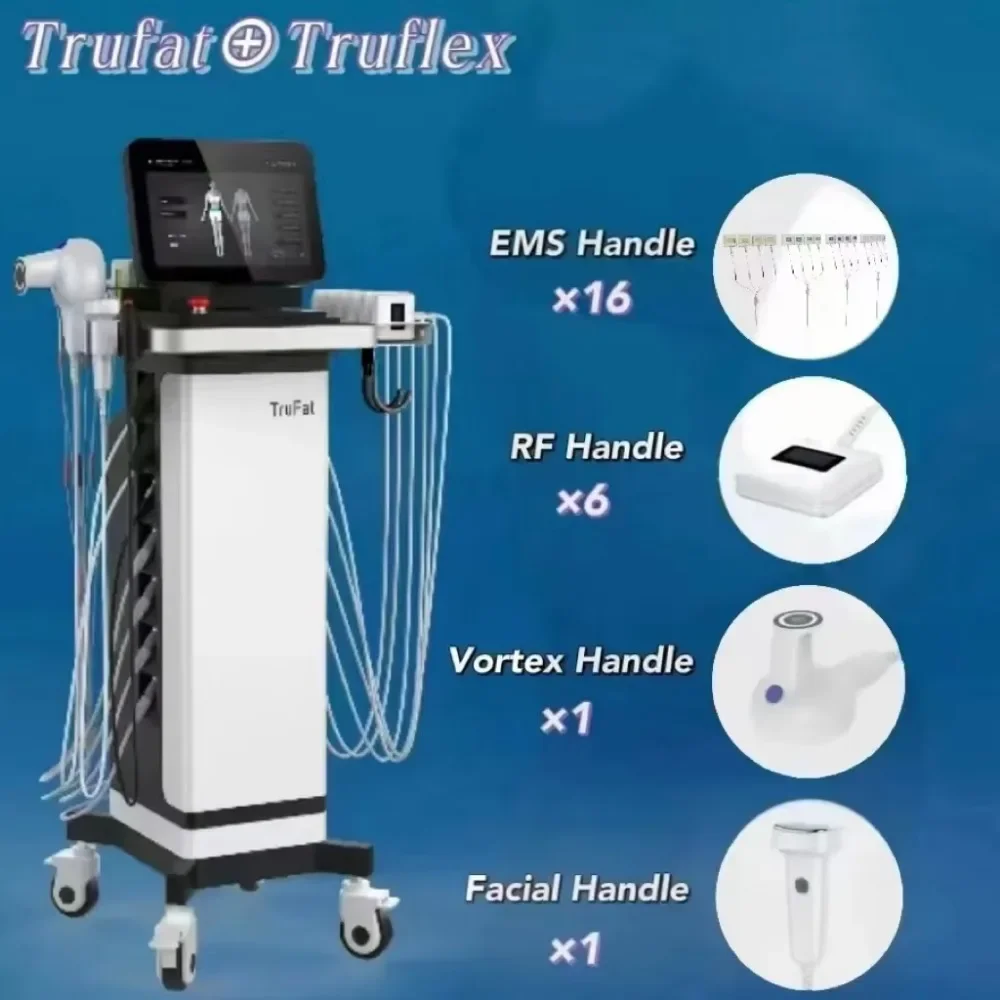 Non-invasive Trusculpt Flex Id Monopolar Therapy Cutera Trusculpt Id Flex Ems Muscle Fat Burning Cellulite Reduction