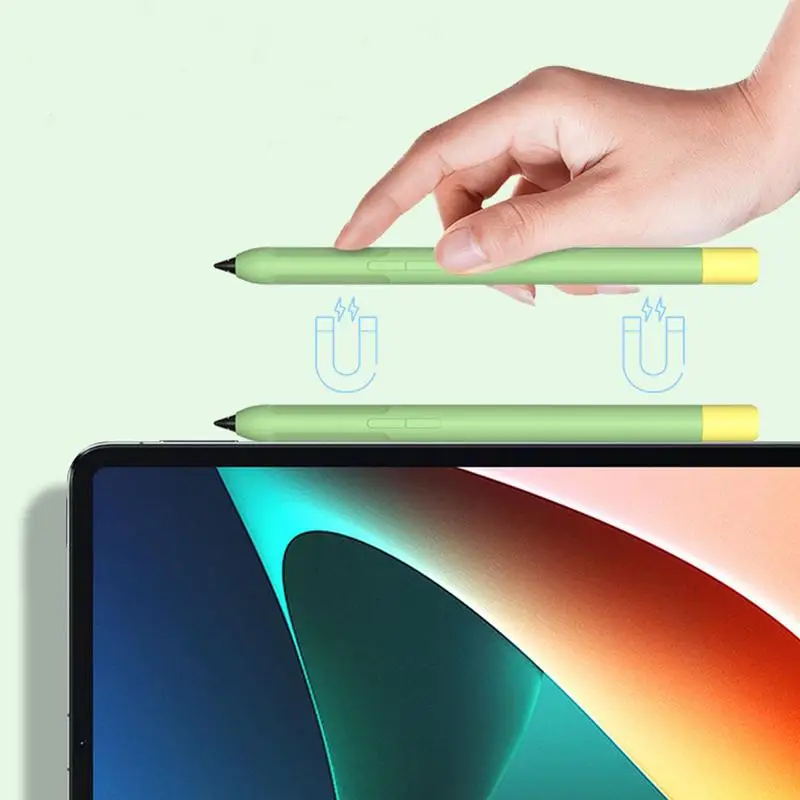 Máy Tính Bảng Cảm Ứng Stylus Bao ForXiao Mi Mi Miếng Lót 5 Pro Silicone Bút Viết Vẽ Bút Chì Bảo Vệ Cho Mi miếng Lót 5 Pro