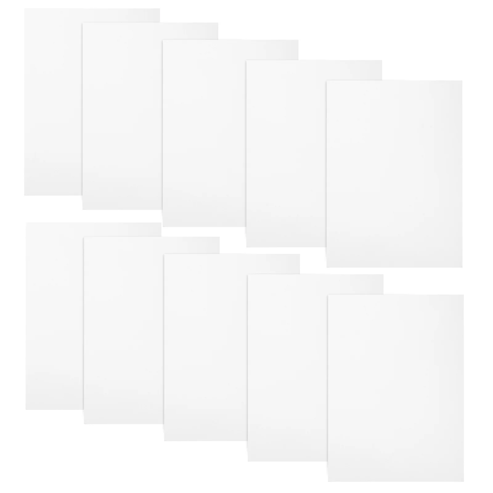100 Sheets Printer A4 Blank Blank Painting Printing Paper For Crafts Drawing Copying Multi-Function Printable Paper
