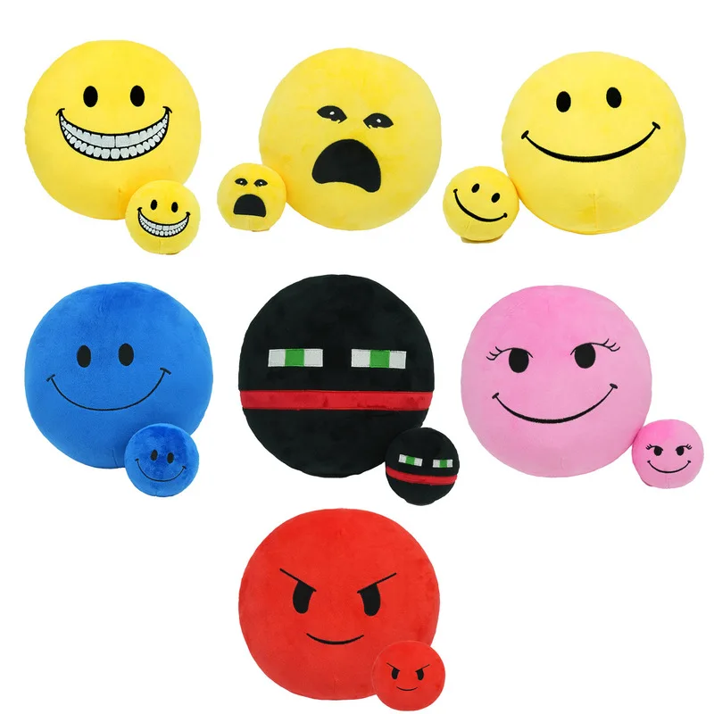 10/25cm Verity Monster Plush Toy Verity Mod Plushies Monster Verity Yellow Smiley Face Stuffed Plush Pillow Stress Relief Ball