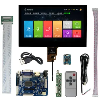 8 inch multi-purpose portable LCD display screen HDMI compatible VGA AV driver control board digitizer touch screen