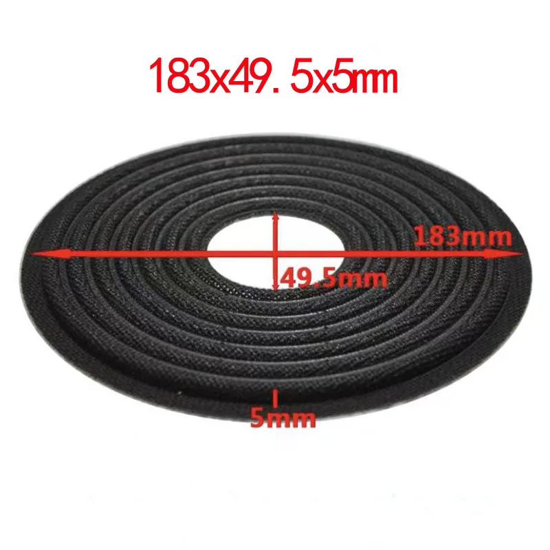 Free Shipping Black Thickened 180x65.5mm /185x49.5x8mm Damping Wave Horn Subwoofer Woofer Repair Spider Positioning Plate