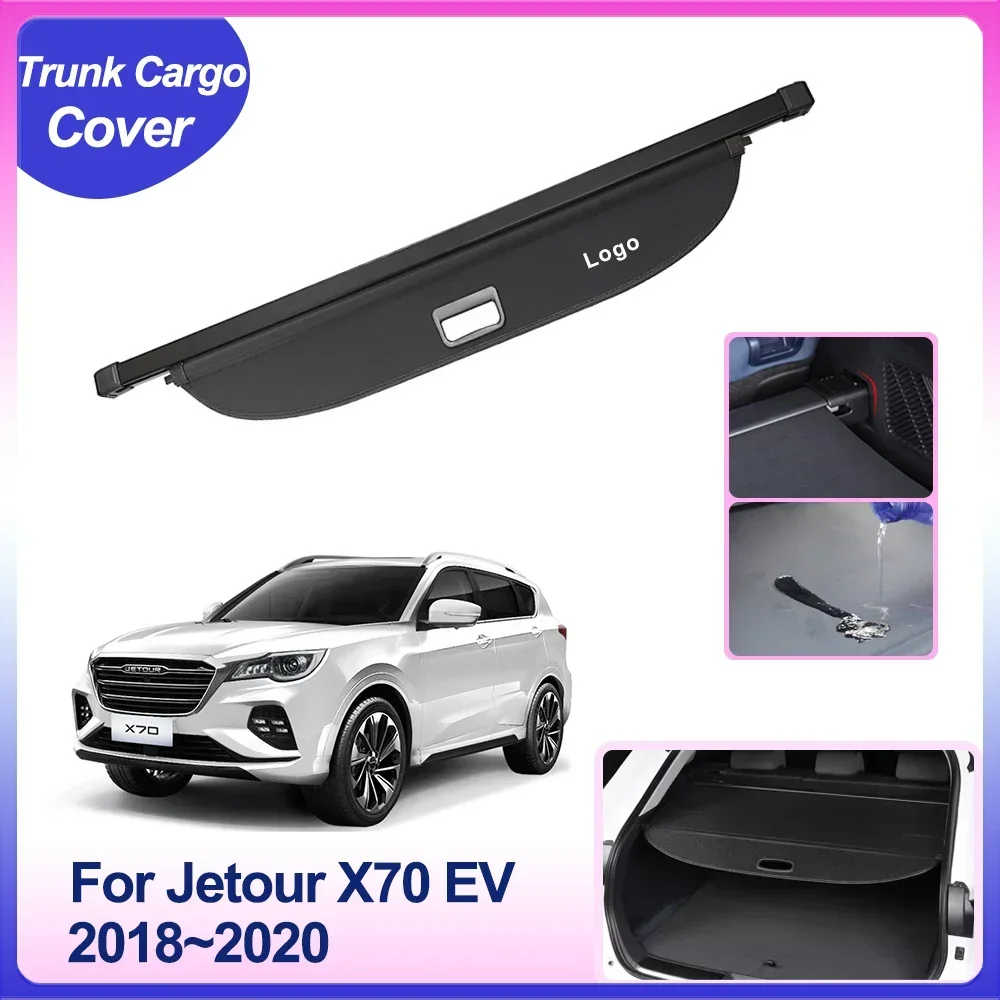 

Trunk Cargo Cover for Jetour X70 EV MASTA Soueast DX8 2018~2020 Privacy Partition Board Shield Shade Curtain Interior Accessorie