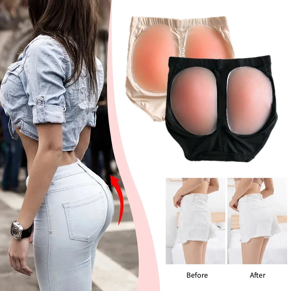 Silicone Fake Buttocks Enlarge Pad Create Great Waist To Hip Ratio Increase Female Charm Invisible Seamless For Cross Dressing