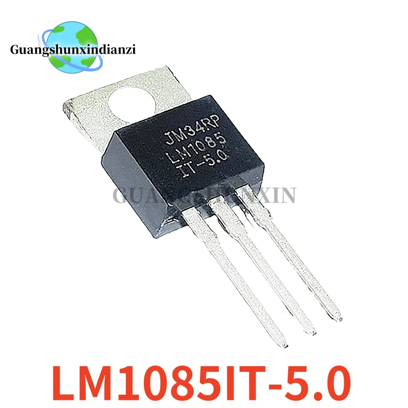 10PCS NEW LM1085IT-3.3 LM1085IT-5.0 LM1085IT-12 LM1085IT-ADJ TO-220 LM1085IT Three-terminal voltage regulator