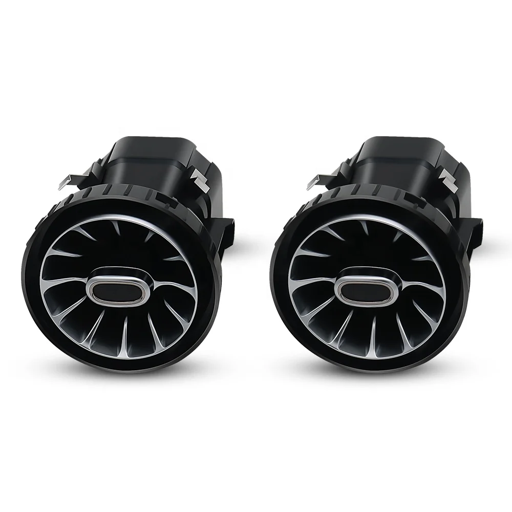 Car Front And Rear Air Conditioning Turbine Vent Outlet LED Ambient Light For Mercedes G-class W464 W463a