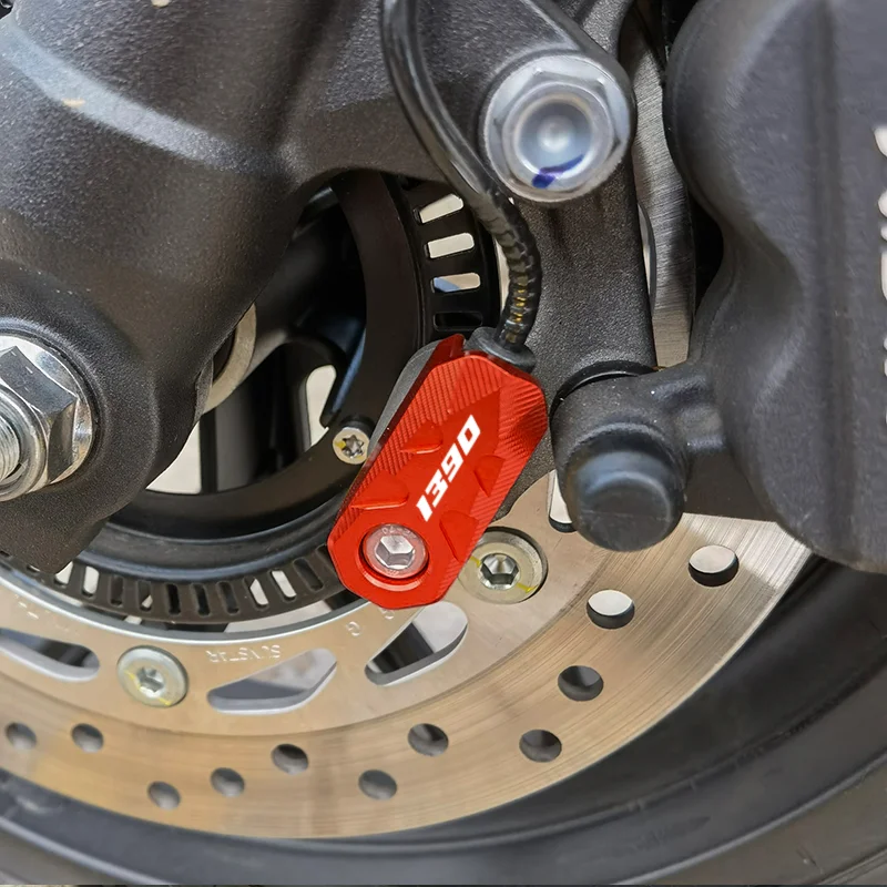 جديد صالح ل KTM Duke 1390 Super R DUKE 1390 Super R EVO 2023-2025 دراجة نارية CNC العجلات الخلفية ABS الاستشعار حماية غطاء حماية