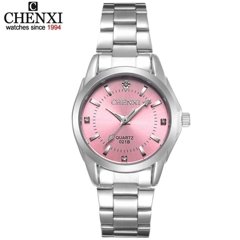 6 farben CHENXI Marke Uhr Luxus frauen Casual Uhren Wasserdichte Uhr Frauen Mode Kleid Strass Armbanduhr CX021B