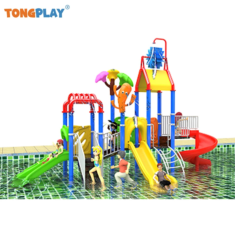 

The manufacturer supplies outdoor children's plastic water slide amusement park equipment outdoor children's amusement slide set