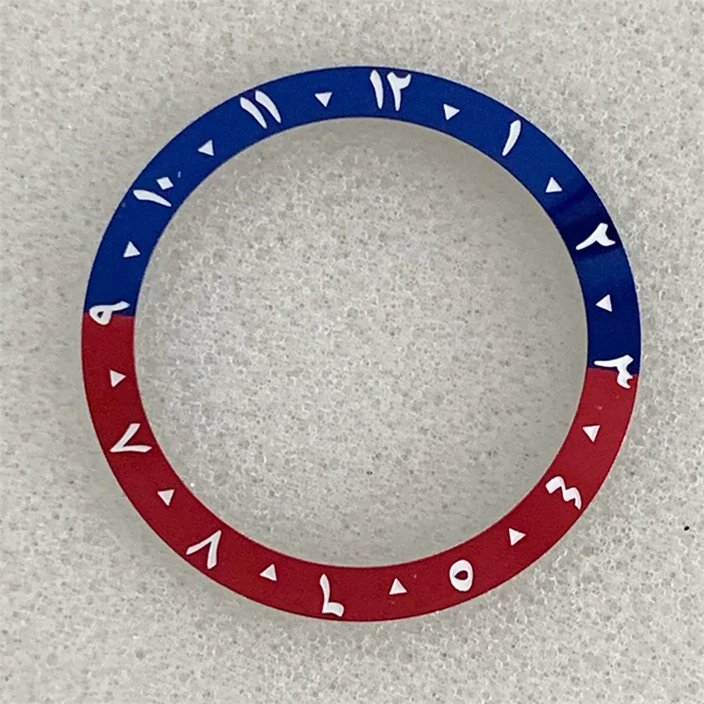 アラビア数字の斜め時計ベゼル,時計アクセサリー,交換用ケース,リングマウス,DIY, 38mm, 35mm,新品