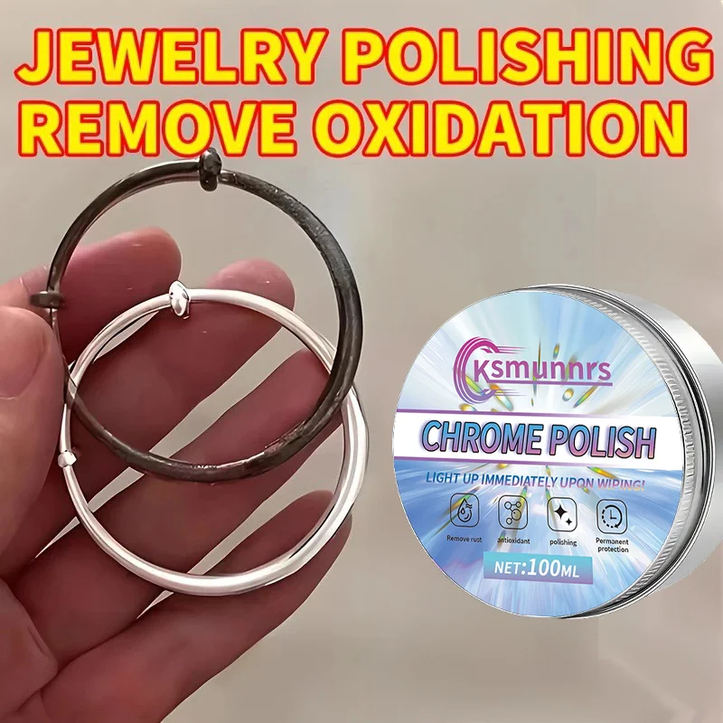 

Крем для восстановления ювелирных изделий, антиокислительный, восстанавливающий блеск, подходит для удаления серебристого ювелирных изделий из нержавеющей стали