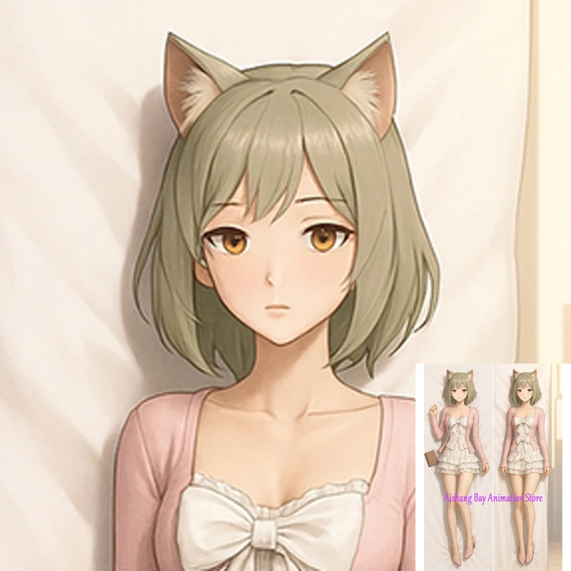 

Dakimakura Anime Mio 2 Side Printed Hugging Pillowcase Cushion Bedding Decor Pillow Cover