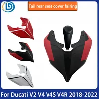 Ajuste para Ducati V2 V4 V4S V4R Streetfighter capó asiento trasero Solo cubierta trasera Panigale carenado trasero