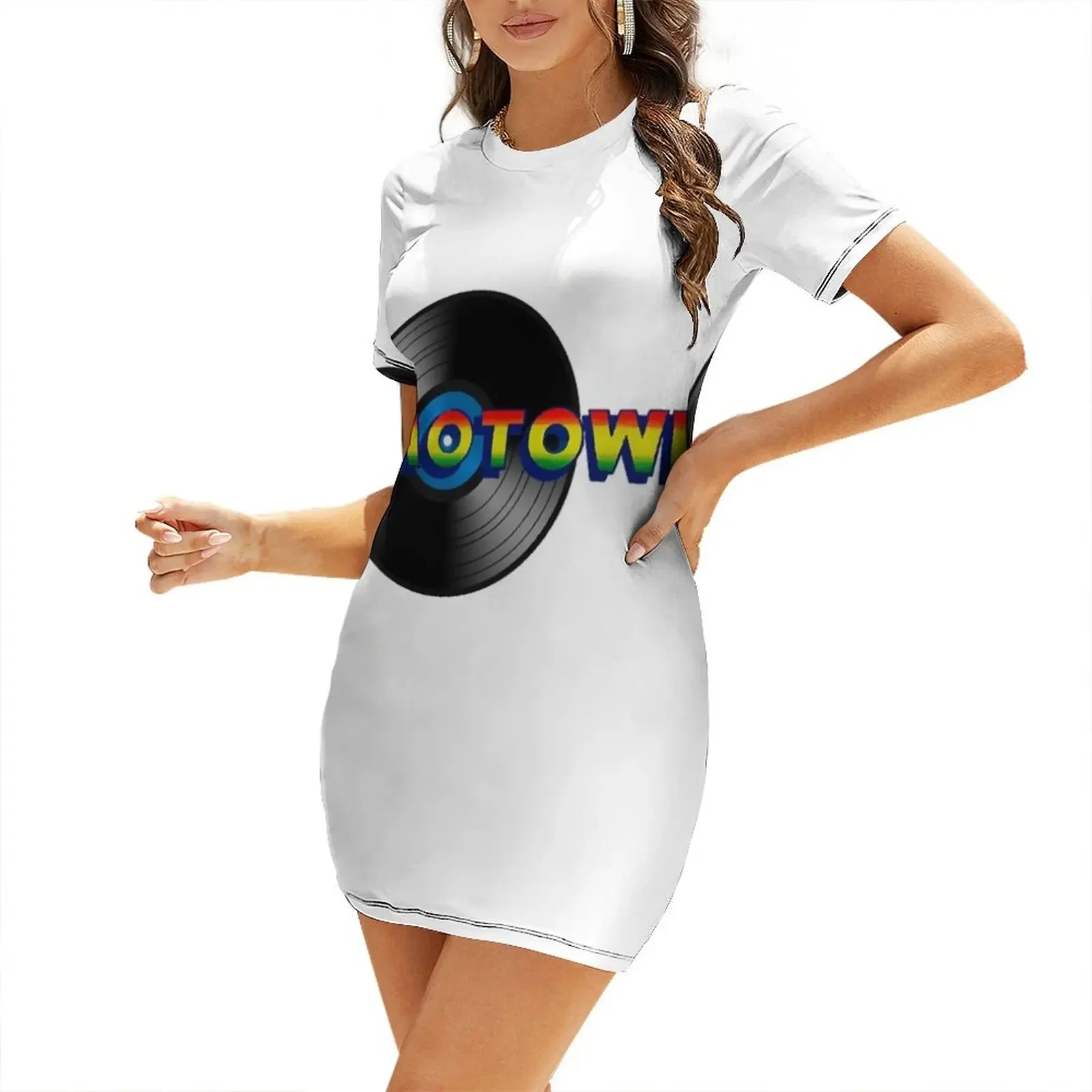 

Motown Short-Sleeved Dress clothes luxury evening dresses for women 2025 summer dresses women 2025 Dress