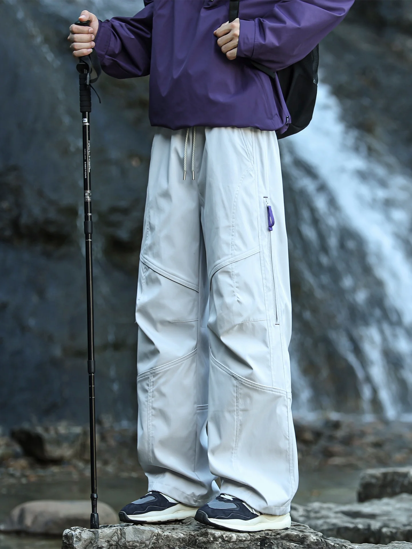 

Men's Outdoor Work Trousers Windproof Waterproof Straight Leg Pants American Sle Spring Autumn Casual Hiking Trousers