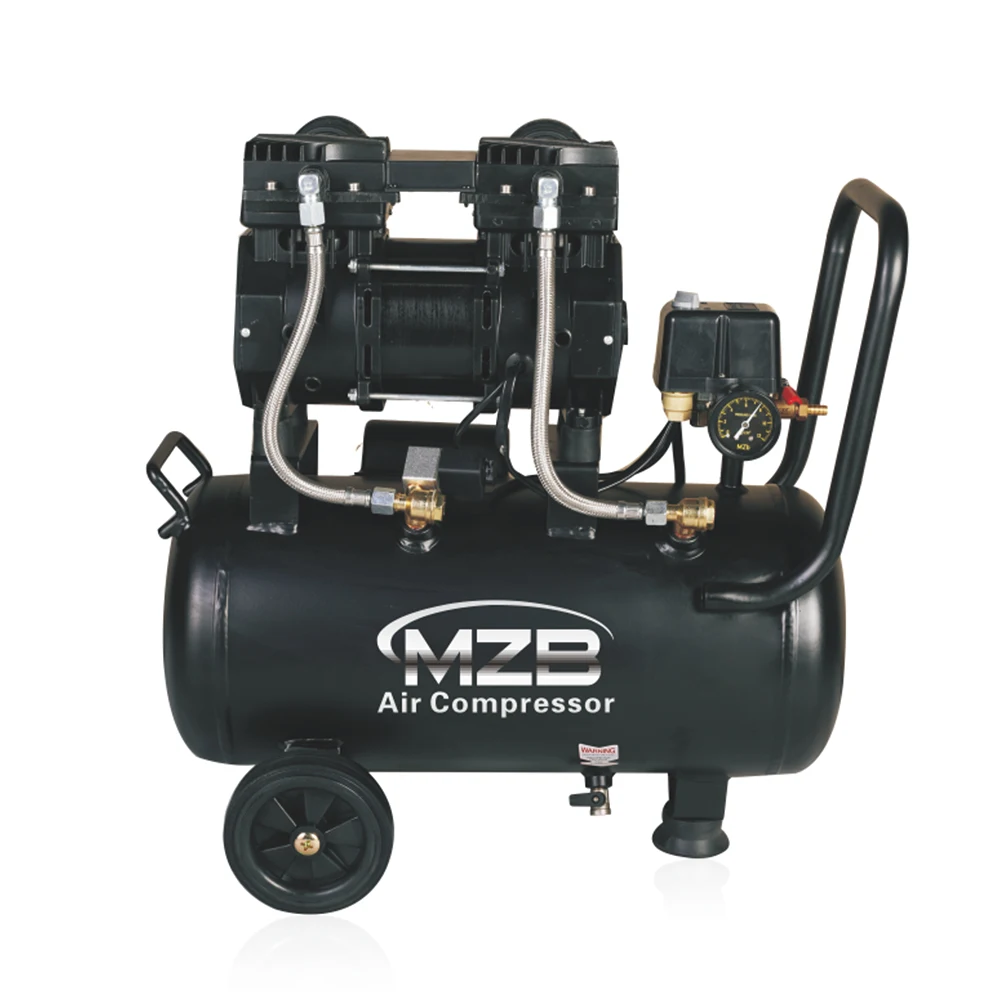 New Spray-paint Process Fast air Filling Save Energy Mini Oil Free Dental Piston Silent  air Compressor