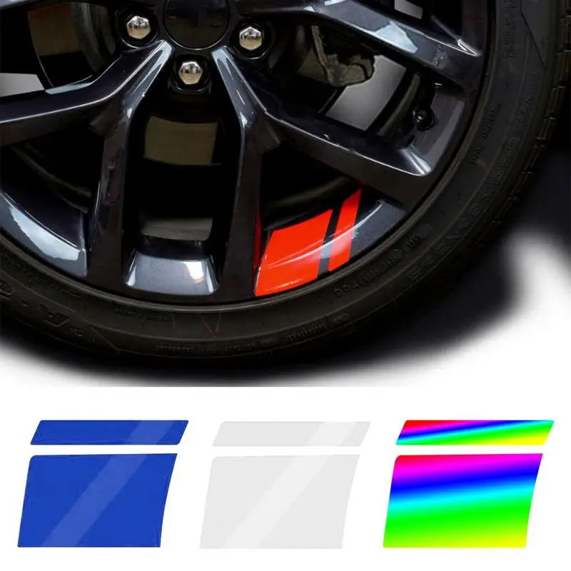 Rim Protector For Car Wheels Self-Adhesive Reflective Decals Wheel Reflective Tape Self-Adhesive Reflective Decals Night Safety