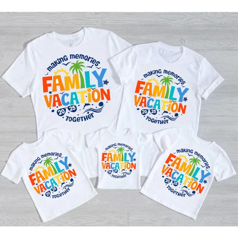 Family Vacation 2025 T-shirt, Making Memories together tshirt, Family matching shirt, Beach trip shirt, Vacation shirts