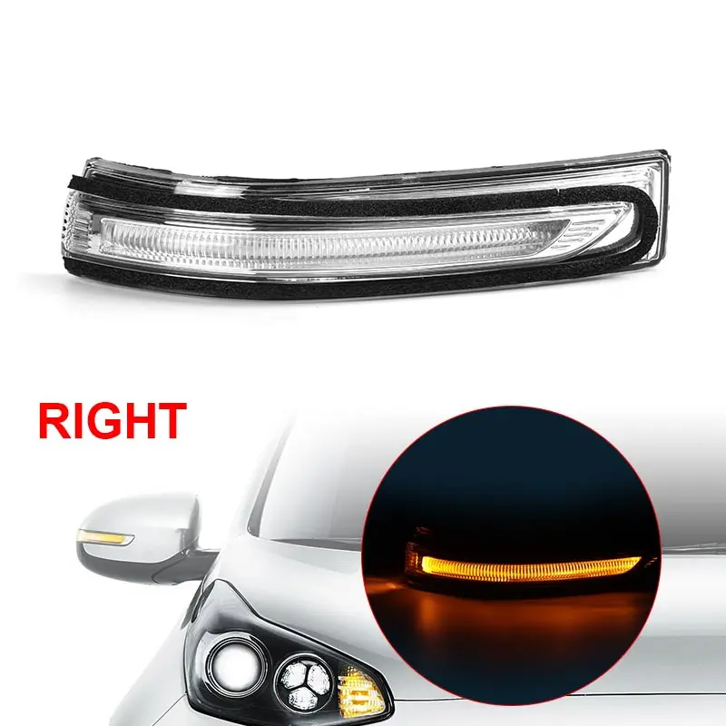 

Car LED Rearview Side Mirror Turn Signal Light lndicator Repeater Lamp For Kia Sportage 2020 2021 2022 87614D9100 87624D9100
