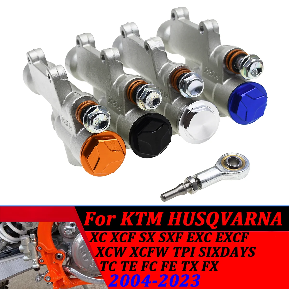 

For KTM SX XC EXC XCW SXF XCF EXCF TPI 125-500 For Husqvarna TC FC FX TE FE 2004-2023 Motorcycle Rear Brake Pump Brake Caliper