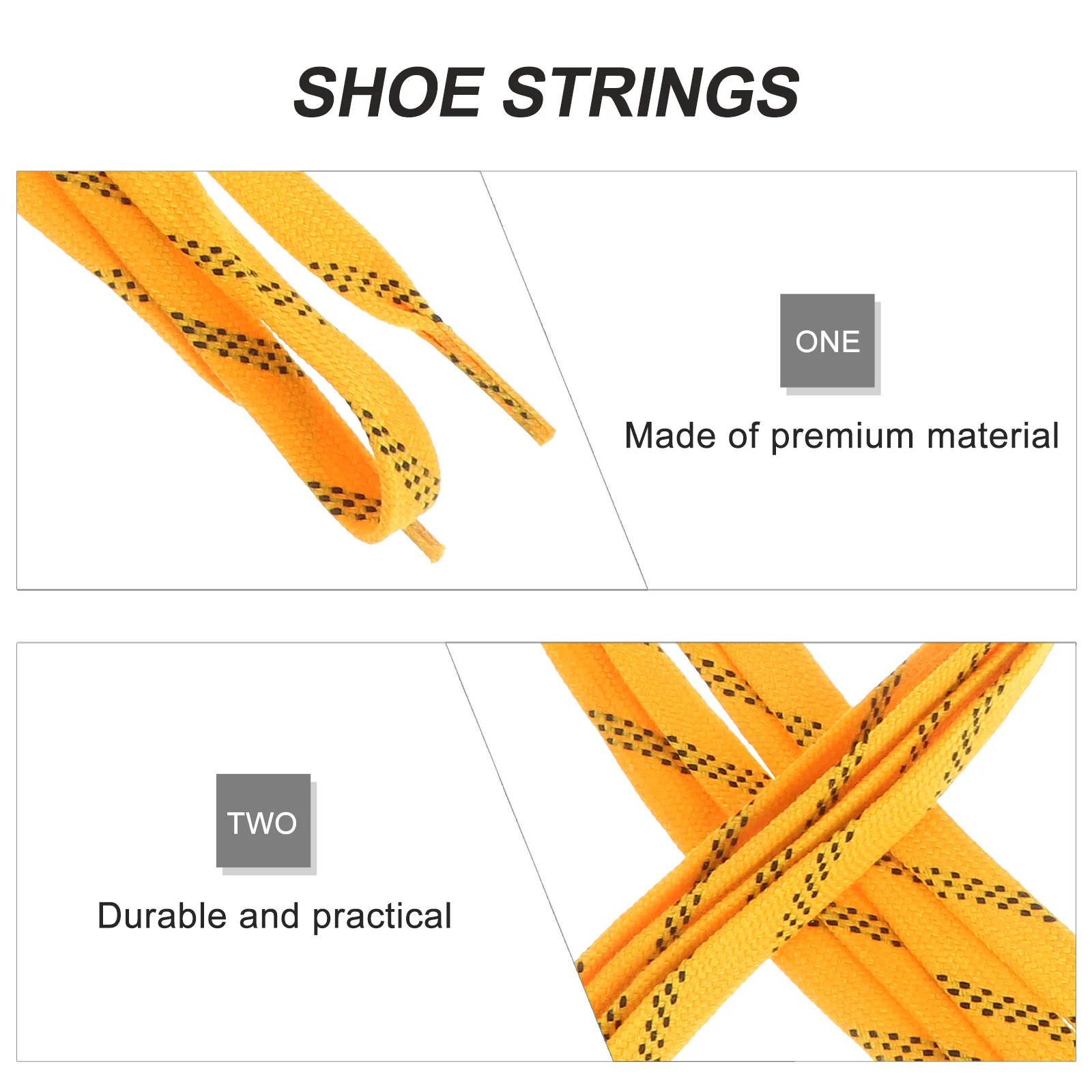 Shoe Ties Yellow Sneakers for Men Dress Shoes Shoelaces All-Match Hockey Man Mens Slip on Casual