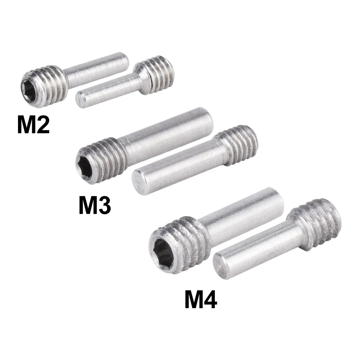 RC-Schraubensatz, 10-teilig, M2, M3, M4, Achsbolzen-Set für Crawler-Auto, Axial SCX10 TRX-4 vorne und hinten Stoßstange, Antriebswellen-Stiftschrauben