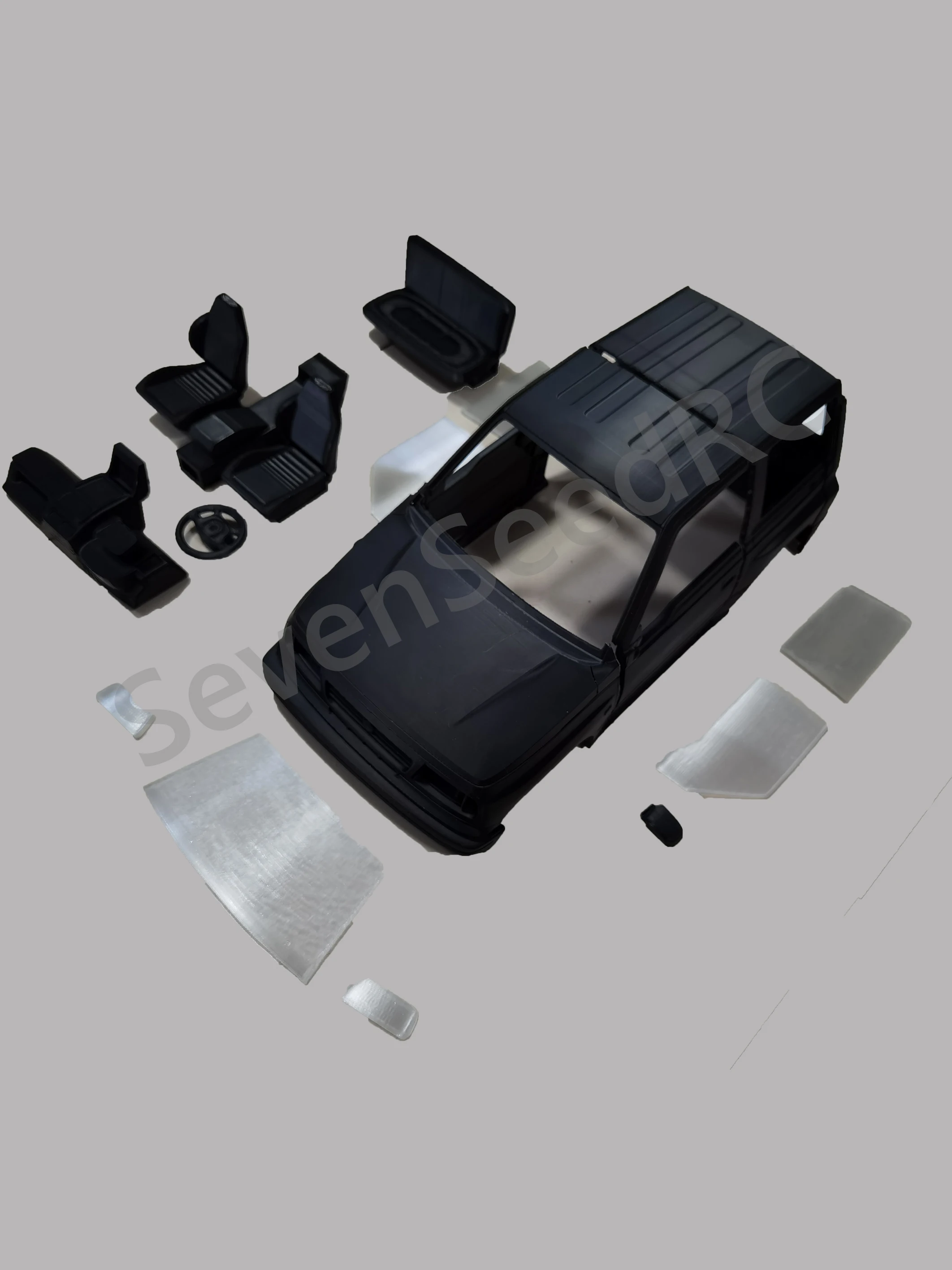 3d print car body kit SANTANA VITARA Hard Body 1970s 275/313/324 WHEELBASE SCX10 TRX4 NT4 JT4 RGT