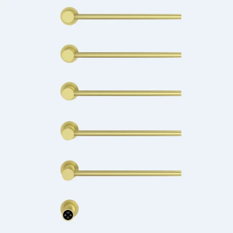 

Intelligent electric towel rack, bathroom towel dryer, hidden temperature control timer, five pole towel heater