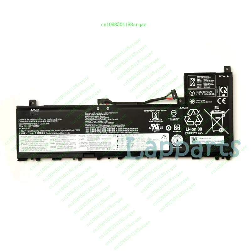 

Genuine L20C3PF1 L20L3PF1 L20M3PF1 Battery For Lenovo Air14+ ACH/ITL/ACN 2021%100 test