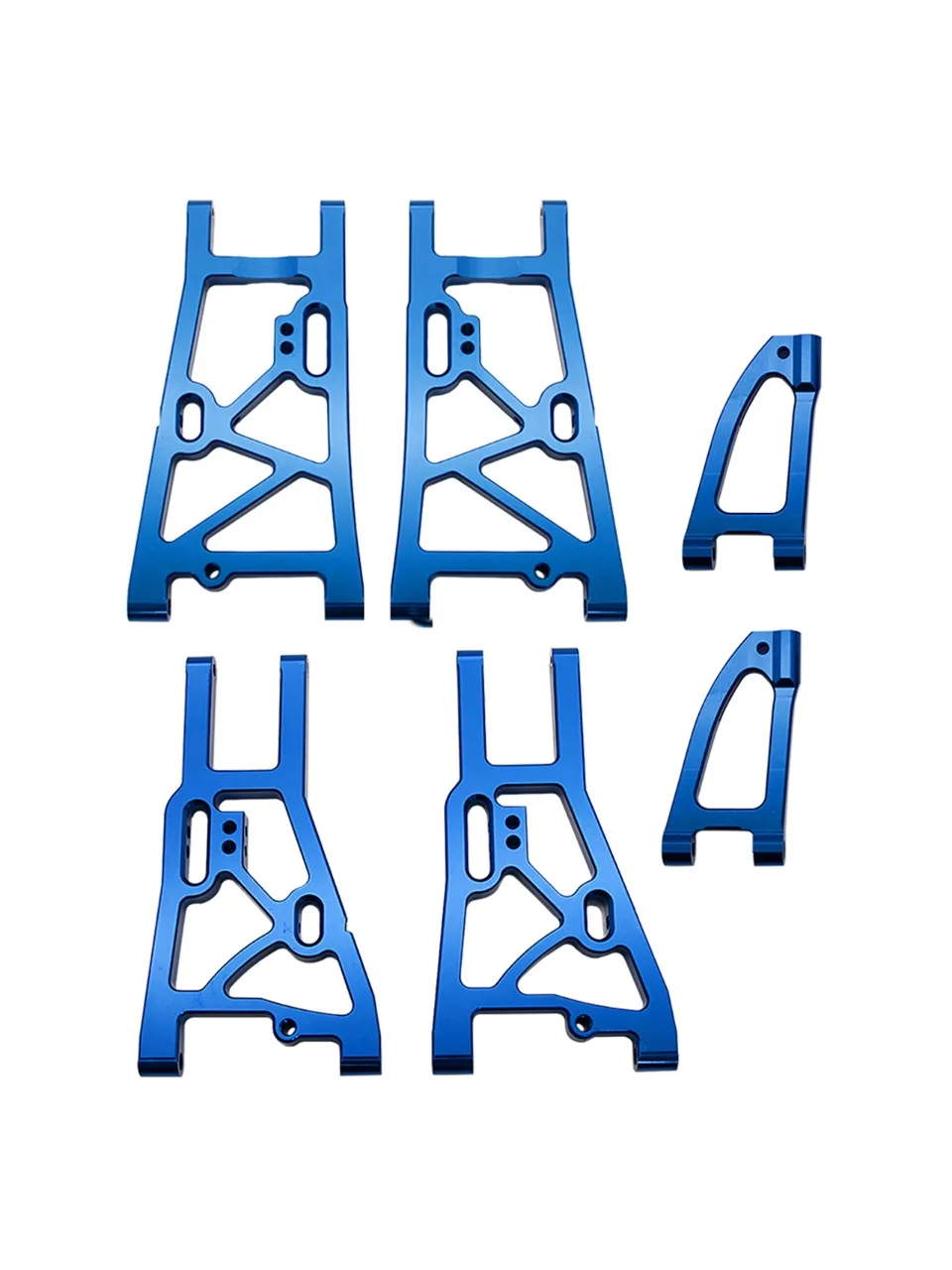 Jeu de bras de Suspension en métal CNC, bleu adapté aux pièces de voiture Kyosho MP7.5 Inferno GT2 VE Rc