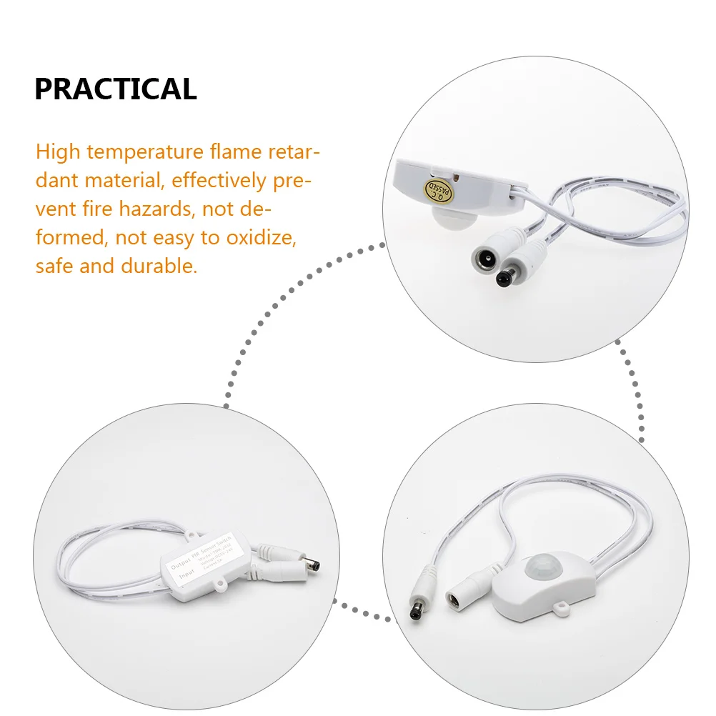 

Infrared LED Sensor Controller Dc 5-24V Rope Light Switch High Temperature Durable Fireproof Light Accessories