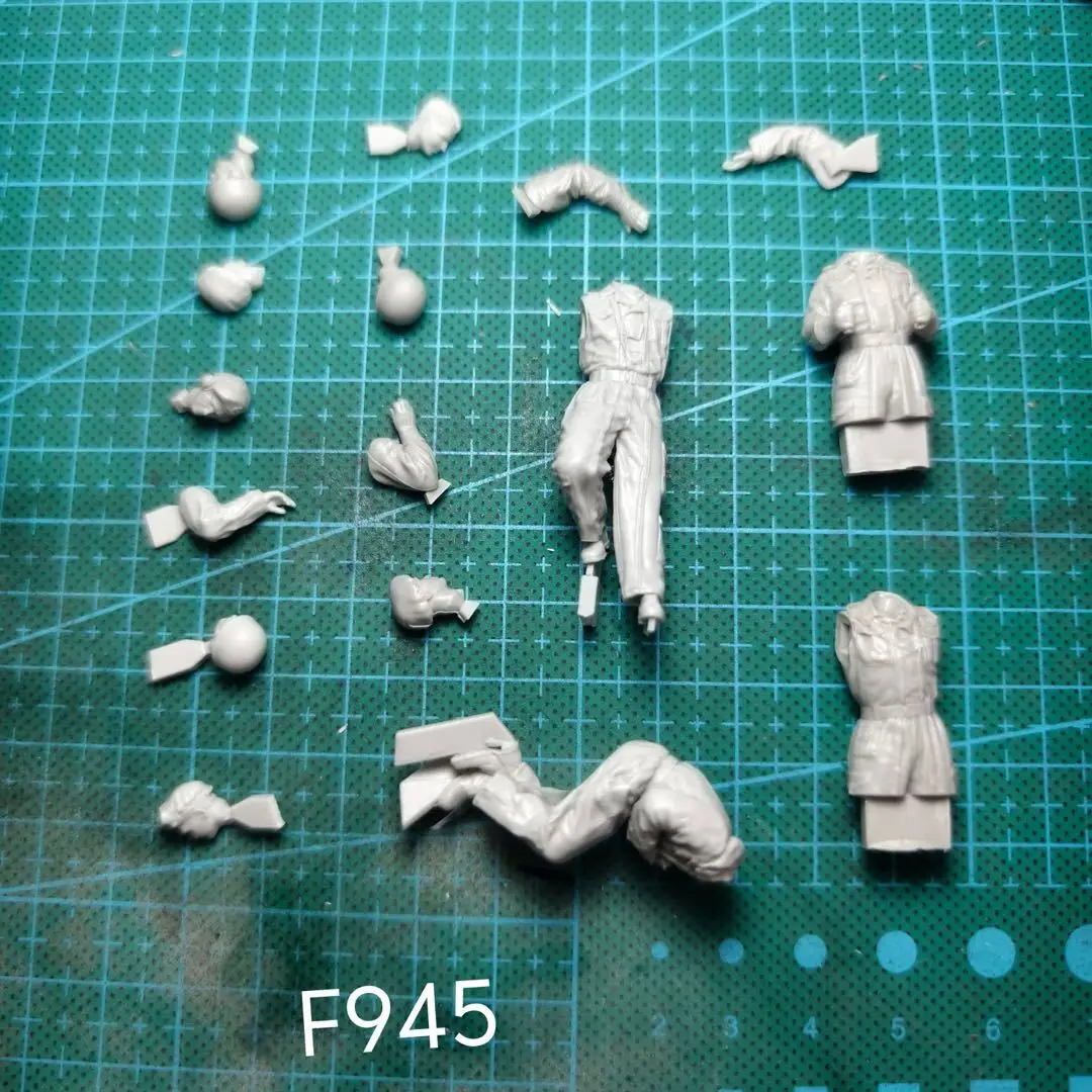1/35  Resin Model Figure GK，American  tank man , Unassembled and unpainted kit