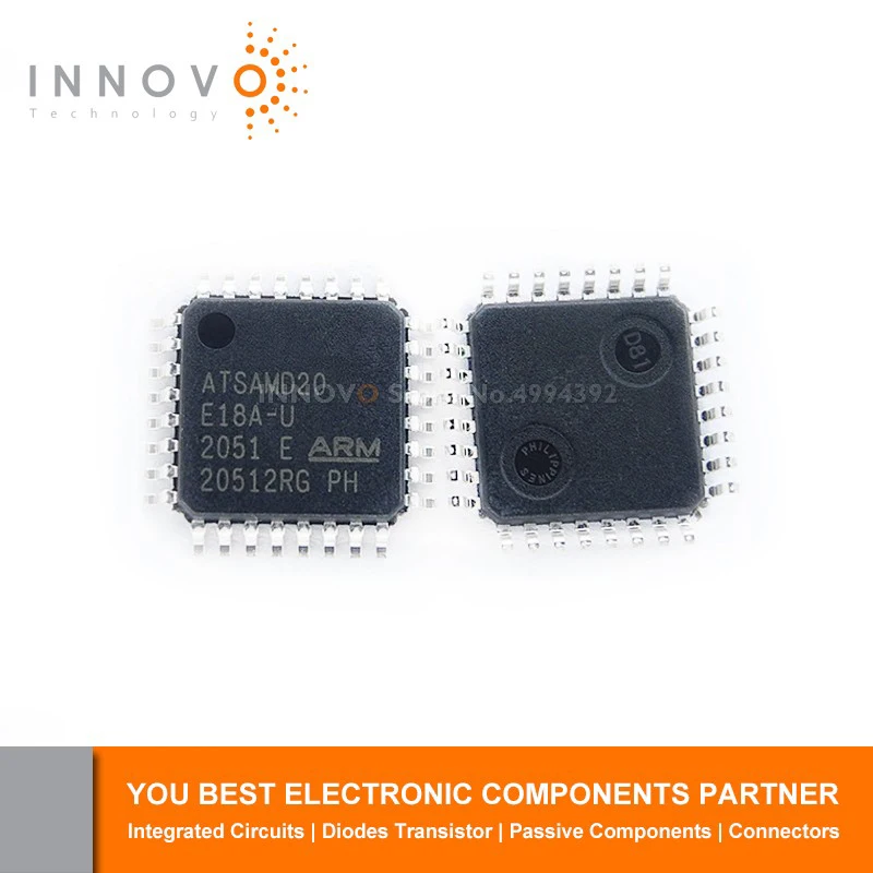 1pcs/lot ATSAMD20E18A-AU ATSAMD20E18A ATSAMD20 TQFP-32 MCU 32BIT 256KB FLASH IC CHIP New original