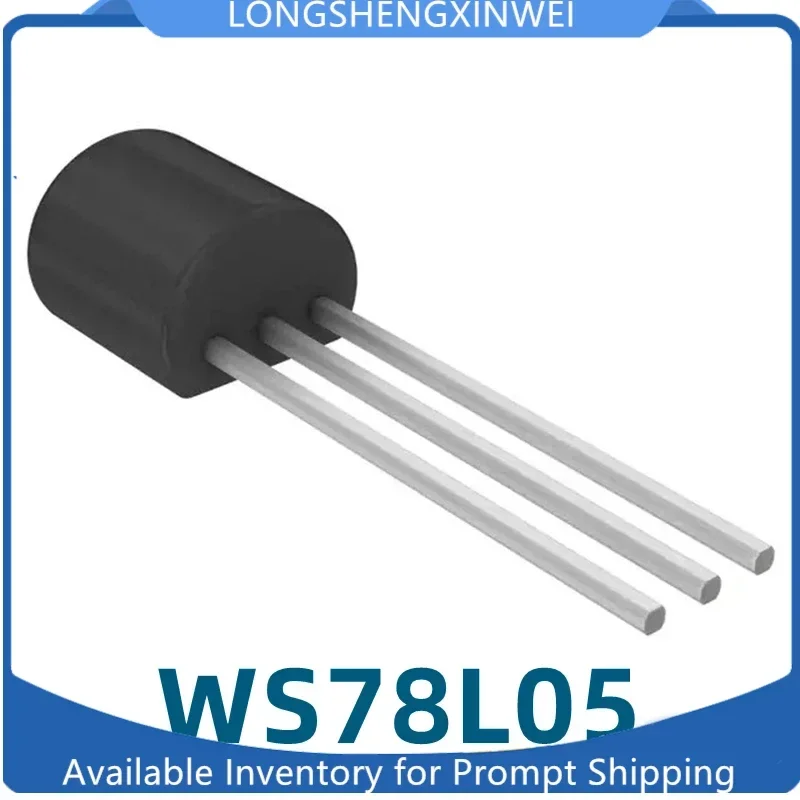 1PCS New Original WS78L05 78L05 New 5V 5% 100mA Voltage Regulator Triode Directly Inserted TO-92