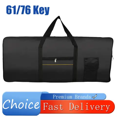 IRIN 61/76 Keys Electronic Piano Bag Handy Storage Bag Waterproof Oxford Cloth Thickened Electronic Piano Parts Keyboard Box