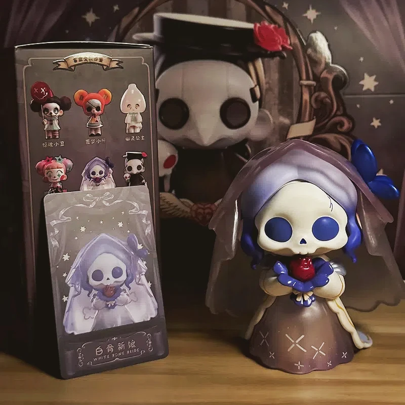 Kasa Blind Box I'M Not A Villain-serie Gepersonaliseerde zwarte mysterieuze pop Verzamelbare desktop Decoratief ornament Vakantiegifs